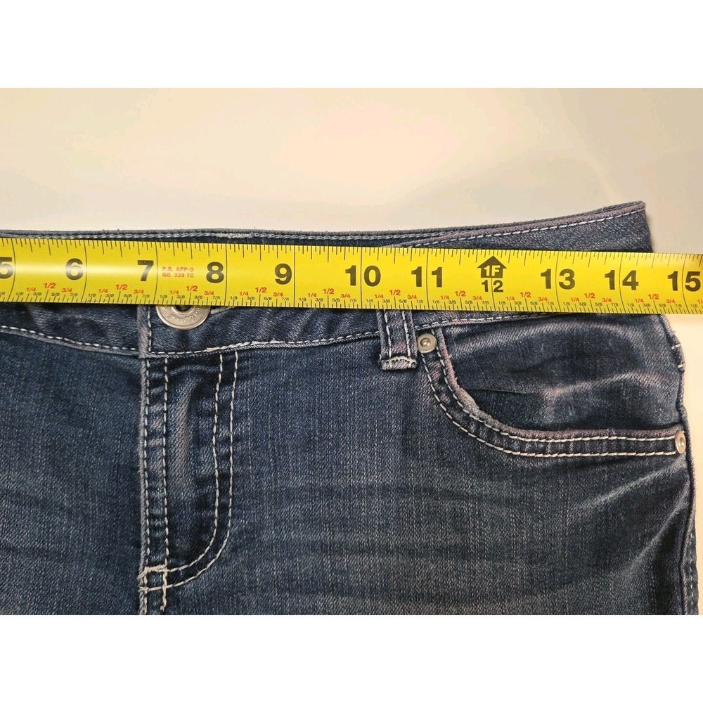 INC Curvy Fit Short Boot Leg Stretch Denim Jeans Women's Sz 2 - Picture 9 of 12